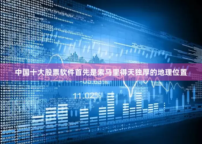中国十大股票软件首先是索马里得天独厚的地理位置